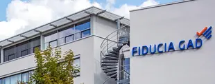 Foto des Unternehmensgebäudes der Fiducia GAD