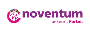 Logo Noventum bekennt Farbe