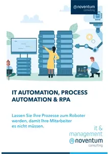 Bröschüre IT Automation, Process Automation und RPA